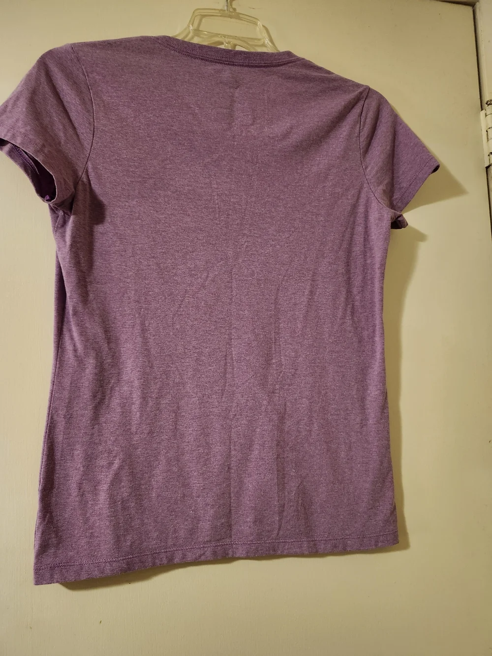 The North Face Lavender V-Neck Logo Tee - Picture 2 of 3